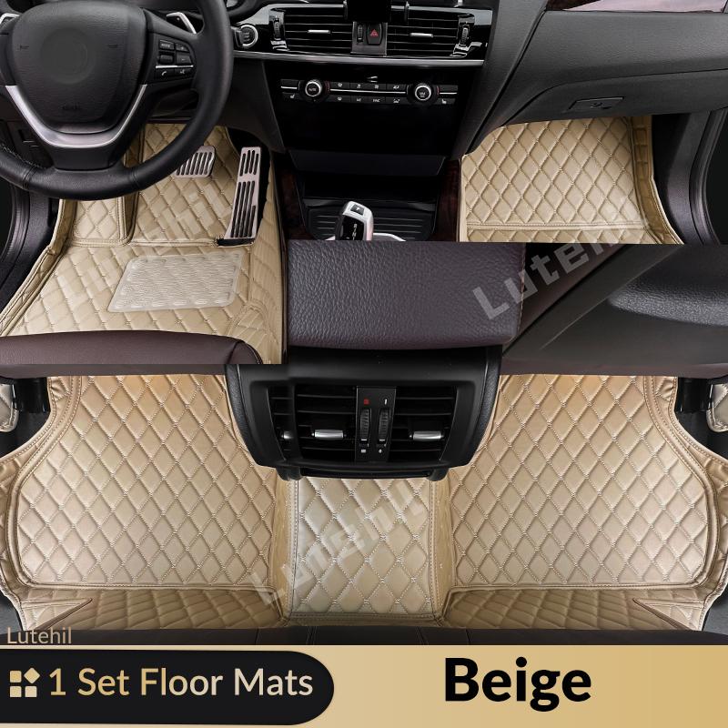 Lutehil Car floor mats for Lexus NX 200T NX300h 2015 2016 2017 2018    Car Trunk Mat foot Pads interior accessories