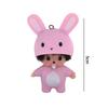 Hello Kitty Monchhichi Vinyl Figure Keychain Cute Anime Keyring Car Bag Pendant Desktop Ornament Wedding Gift for Fans Kids