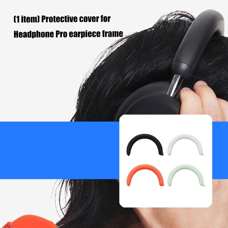 Silicone Headband Cover for Headphones NonSlip Sleeve Ensuring Comfort During Extended Listening and Gaming Activity
