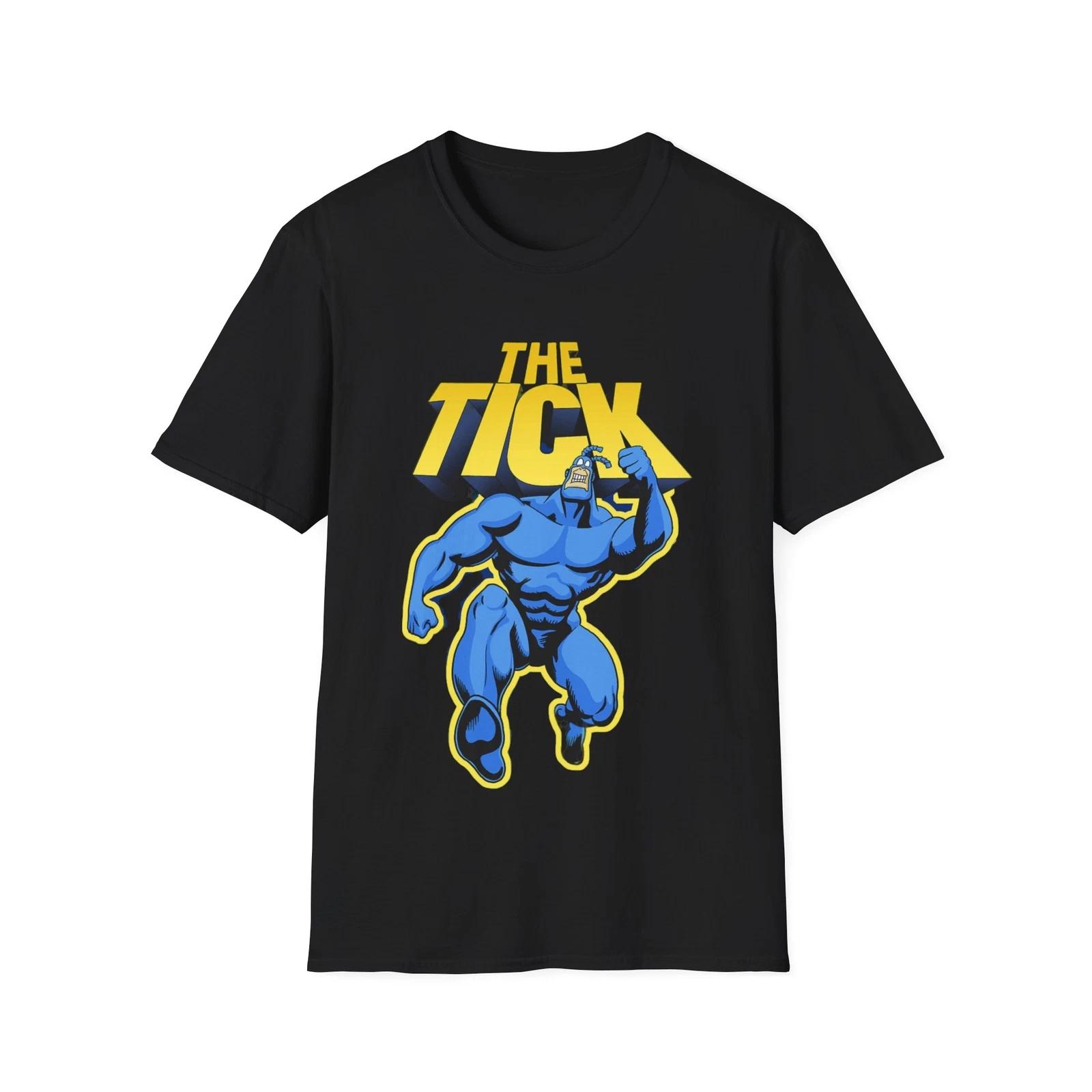 The Tick T-Shirt, The Tick Unisex Softstyle T-Shirt 3XL