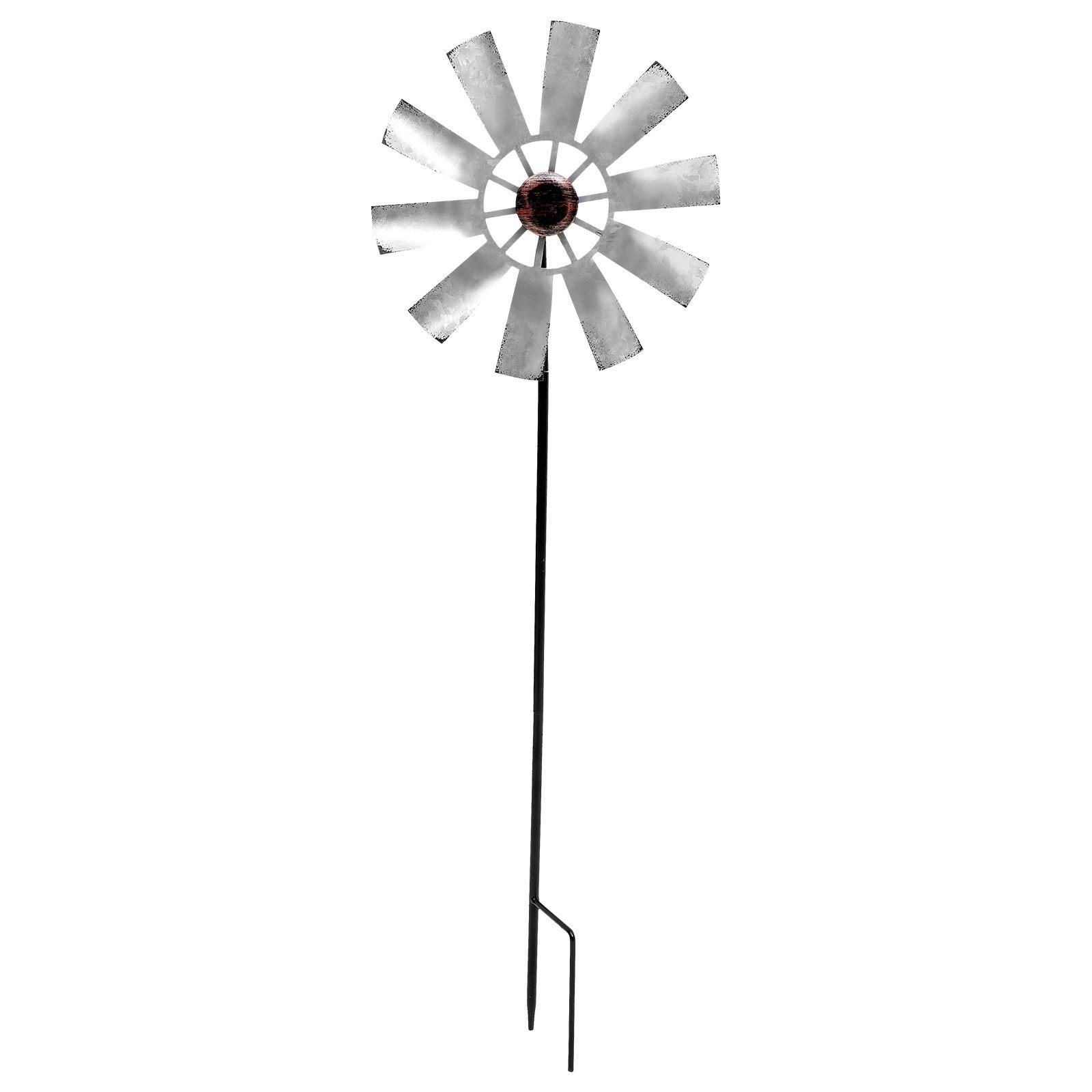 Oversized Rustic Decorative Wind Spinner Pinwheel