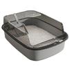 Splash Prevent Cats Litter Box With Deeply Wall Reduce Mess And Tipping Easy Maintenances Cats Litter Tray Home Use