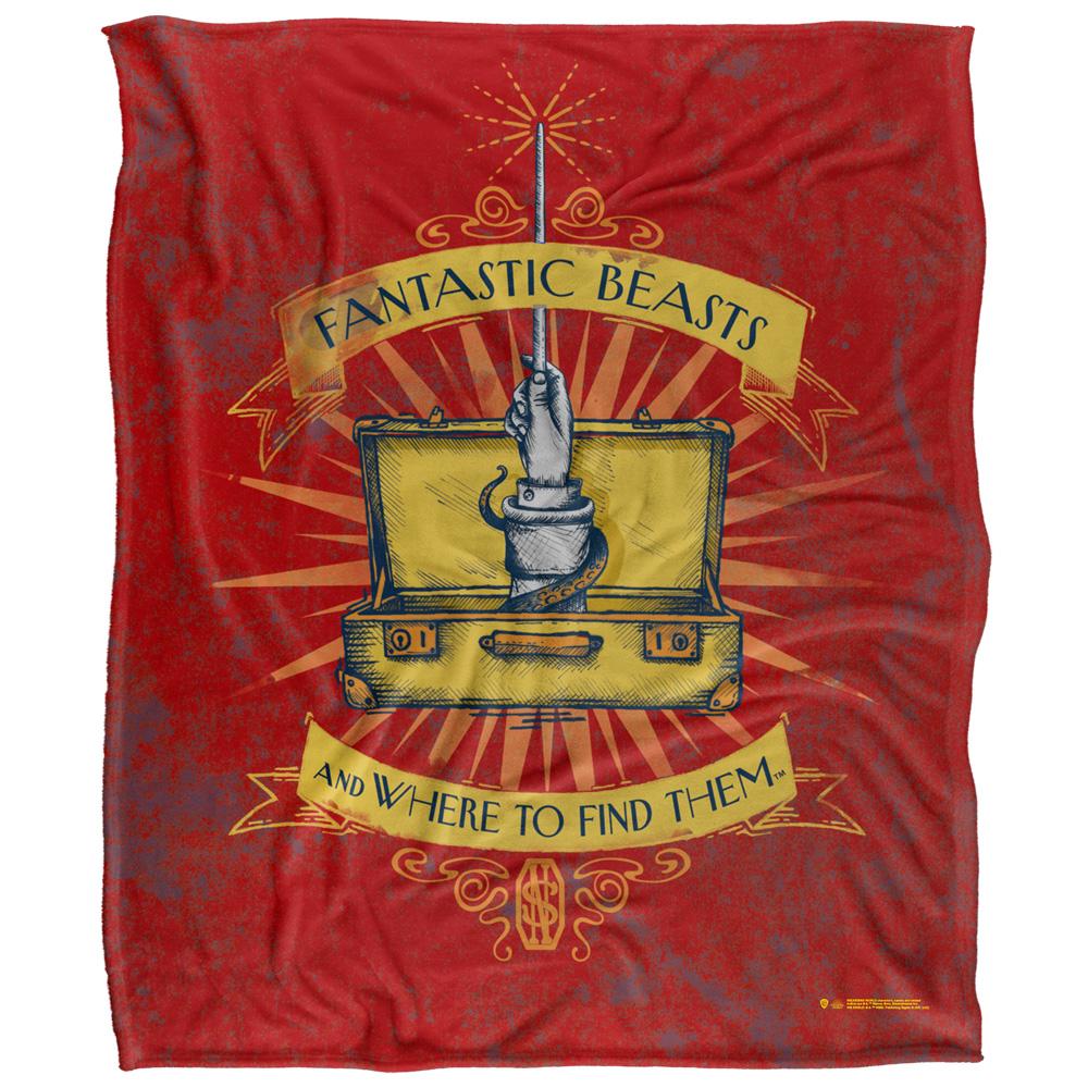 Fantastic Beasts Trunk Blanket