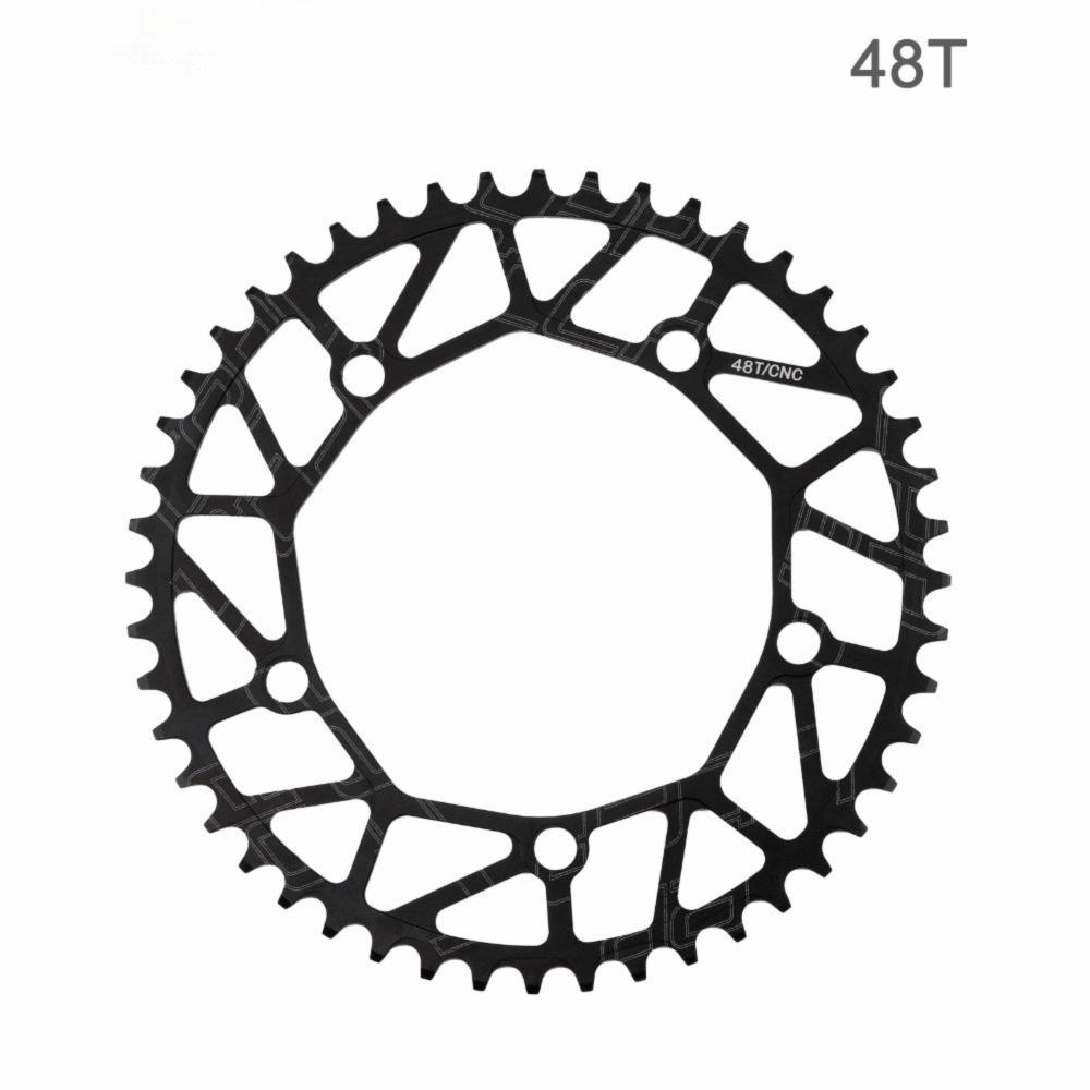 48T Bike Crank Chainring Lightweight Single Disc Chainring Durable Bike Sprocket  Bike Maintenance