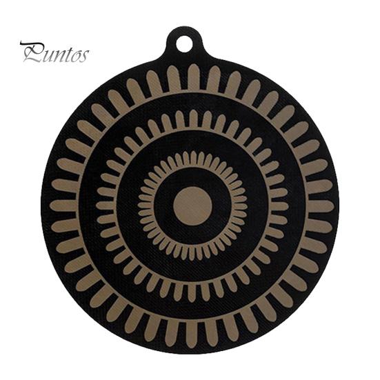 

Термохромный силиконовый коврик для защиты индукционной варочной поверхности, индикатор нагрева, легкоочищаемый, нескользящий многоцелевой коврик для индукционных варочных поверхностей, защита плиты 22cm