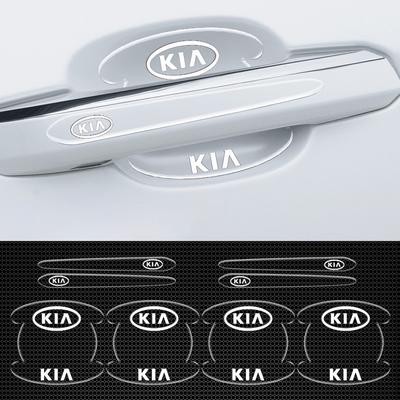 Car Door Handle Sticker Transparent Anti-scratch Protective Strip For Rio Ceed Sportage Cerato Soul Sorento Picanto Optima