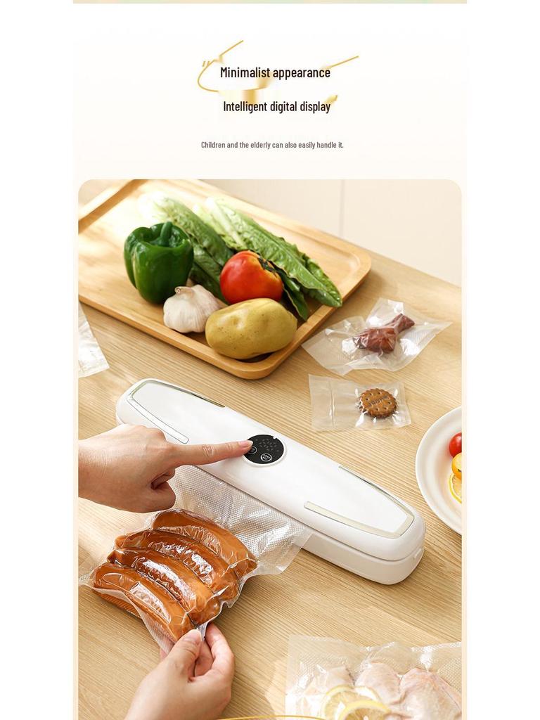 Mini Household Vacuum Sealer for Food Preservation