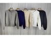 Versatile Round Neck Knit Cardigan Coat for Women - Early Autumn Loose & Slimming Design