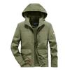 Fleece Thickened CottonPadded Jacket Jacket Outdoor Windproof And Waterproof Jacket Men'S Medium And Long Mountaineering Suit