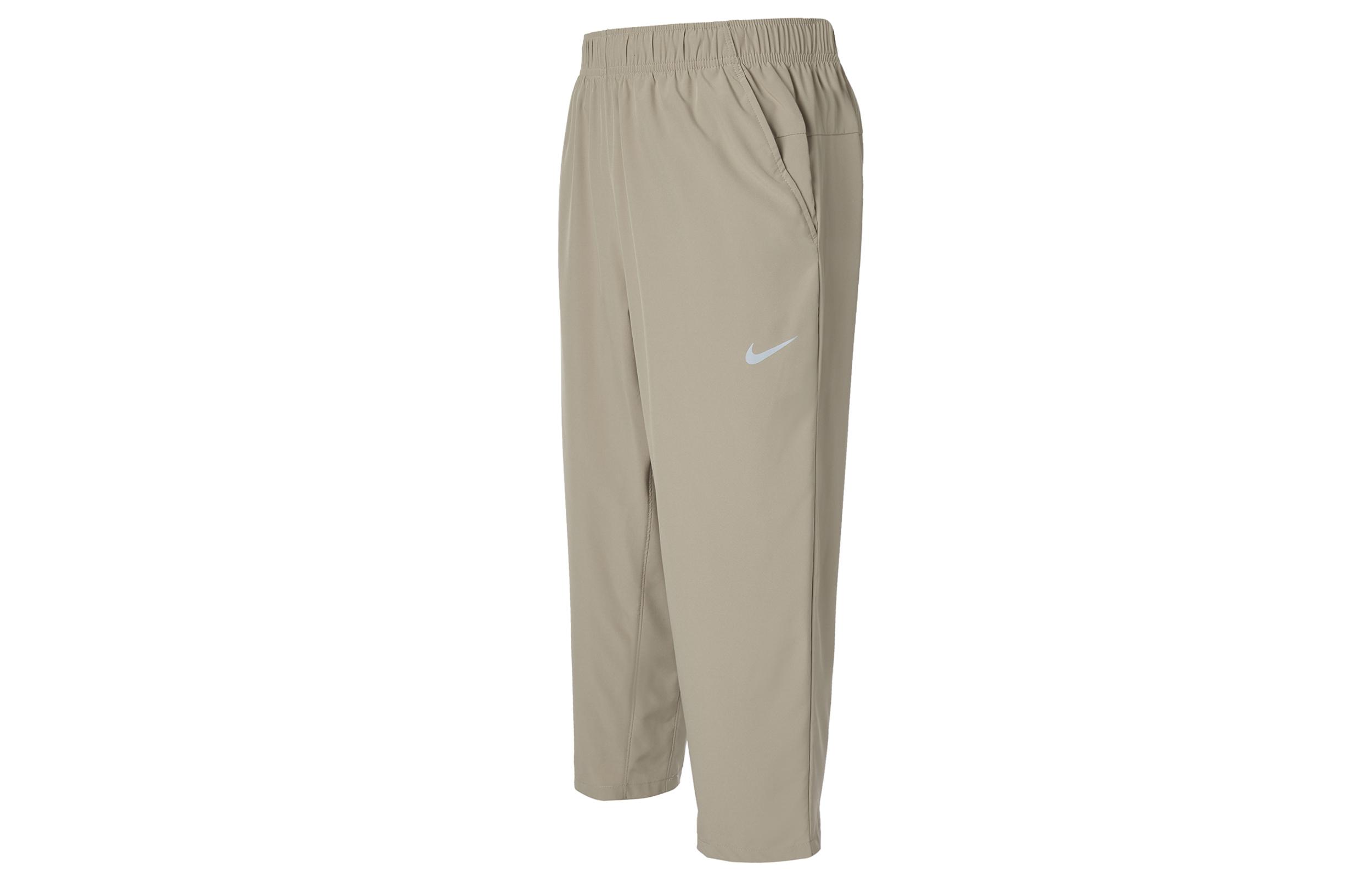 Nike Casual Pants Men s Khaki Moderate Straight Fit Pants FB7503-247 S