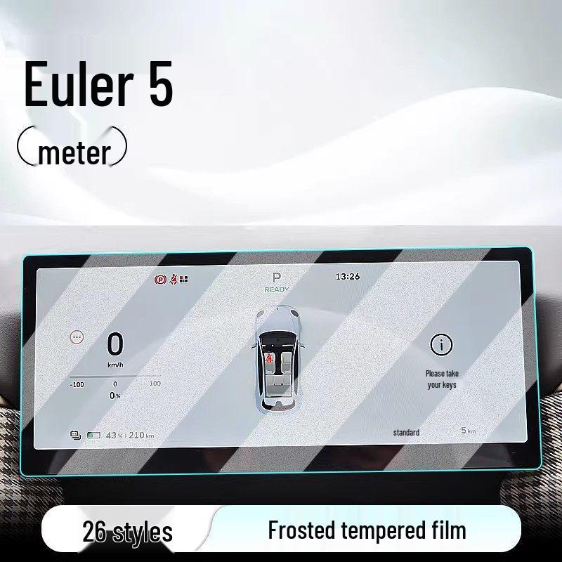 Tempered Glass Screen Protector for Great Wall ORA 5 Center Console Navigation Display