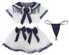 [TOKYO GOODS MARKET] [PureAribon] Sailor-Style See-Through Separate Costume (XL)
