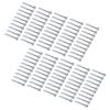 100Pcs Fine Thread Screws Carbon Steel Metal Cylindrical Self Tapping Drilling Accessories
