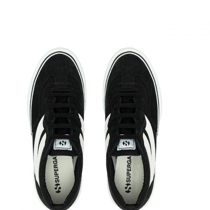 Superga S1151mwa4q Superga 3041 Rivoli Color Block Plateau Schwarz