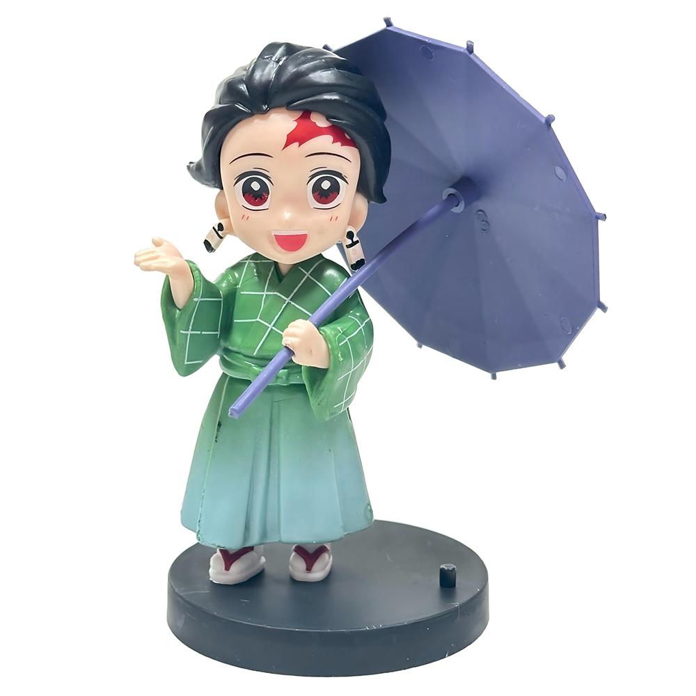 Anime Demon Slayer Figure Kimetsu No Yaiba Doll Plum Rain Series Surprise Box Warrior Action Figure Toy Model  Popular New