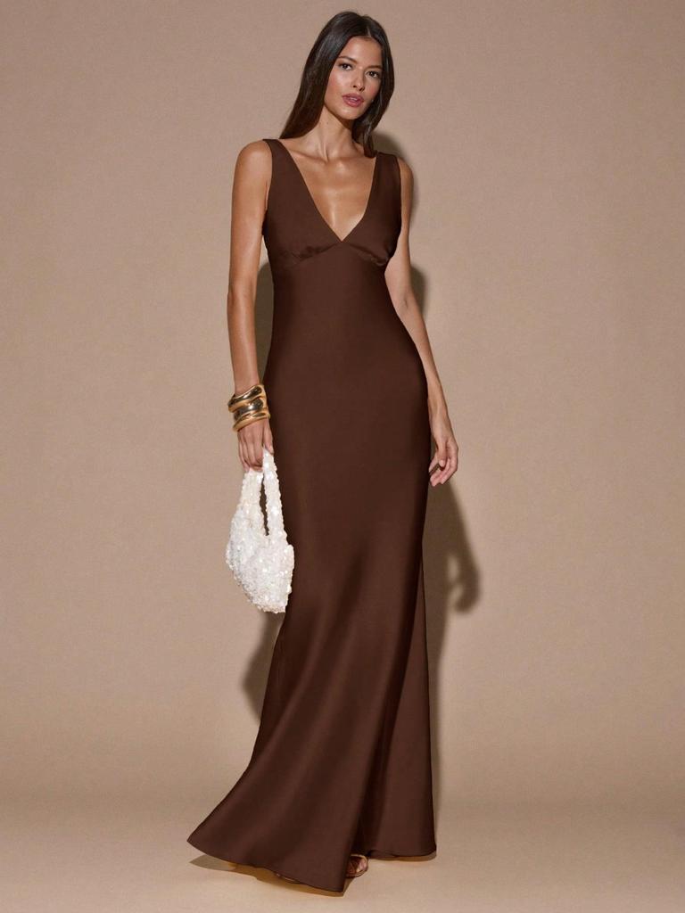 2026 Evropské a Americké Sexy Zeštíhlující Bodycon Bez Zad Šněrovací Stahovací Dlouhé Večerní Šaty pro Ženy