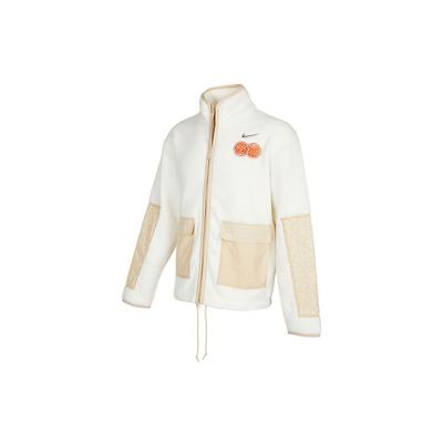 CNY Series Color-Block Свободного кроя Спортивная куртка на молнии Мужская верхняя одежда Бежевый DQ5061-133