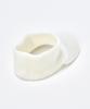 [Munsingwear] Visor 4WAY Knit Hat, Knit Cap, Cold Protection, Convenient, Golf, MG4FCP42L, Women's, WH00 (White)