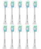 Gypoirul Toothbrush Replacement Heads for Philips Sonicare and W Electric Optimal Plaque 4100, 5100, 6100, 9023, Brushes, Control, 10-Pack
