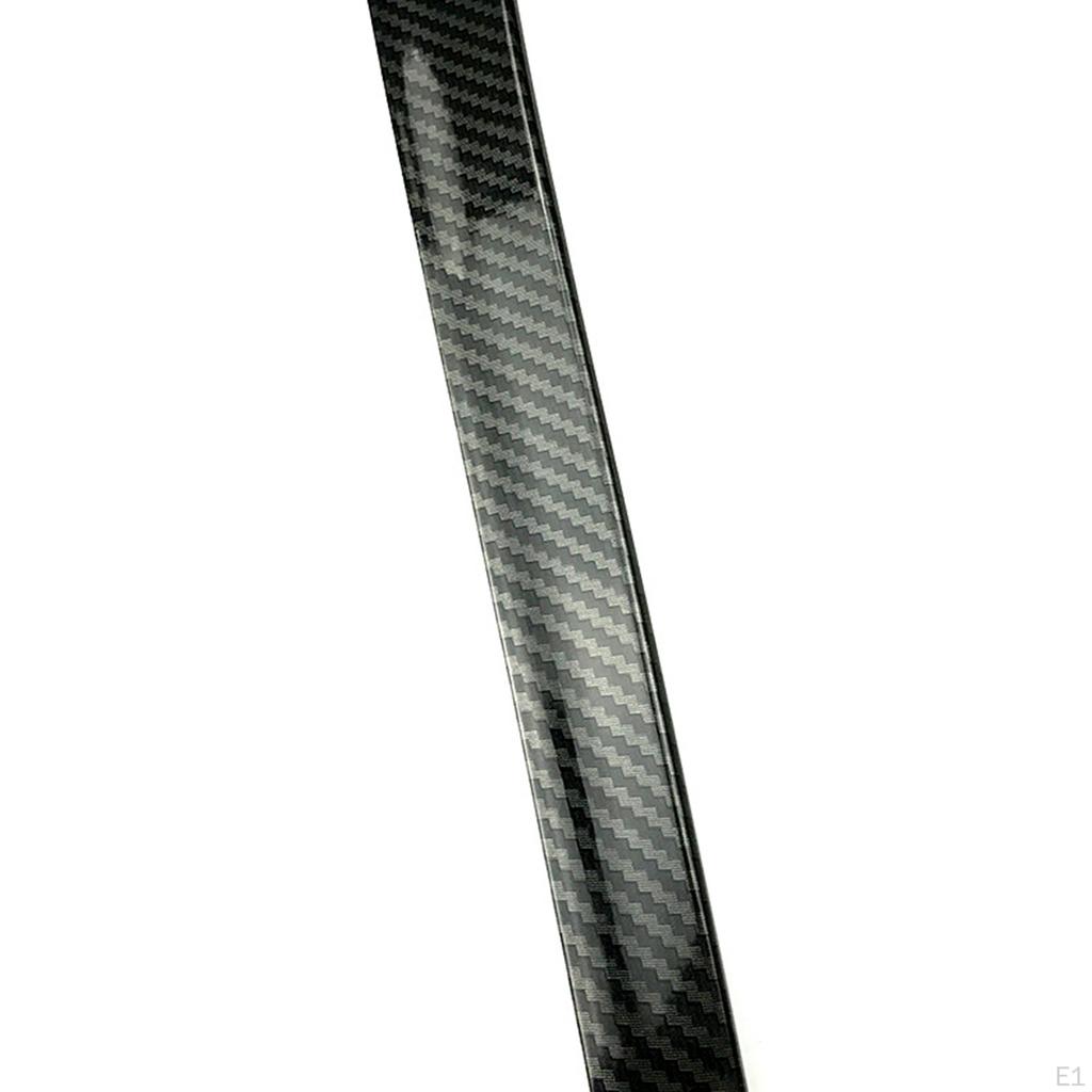 Plastic Back Window Side Spoiler Wing Stickers Cover Decoration for 14-18 Vehicle Modification