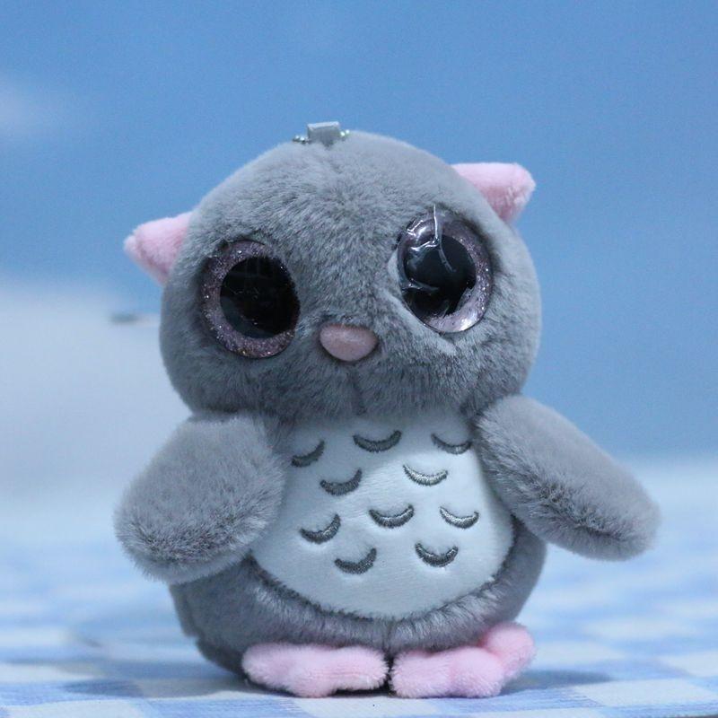 Cute Cartoon Owl Plush Toy Keychain For Bags And Stuffed Animal Collectors