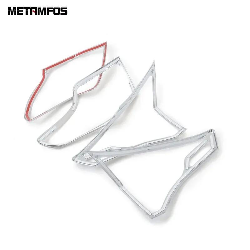 For Toyota Rav4 Rav 4 2013 2014 2015 Chrome Rear Light Lamp Cover Trim Taillamp Taillight Protector Accessories Car Styling