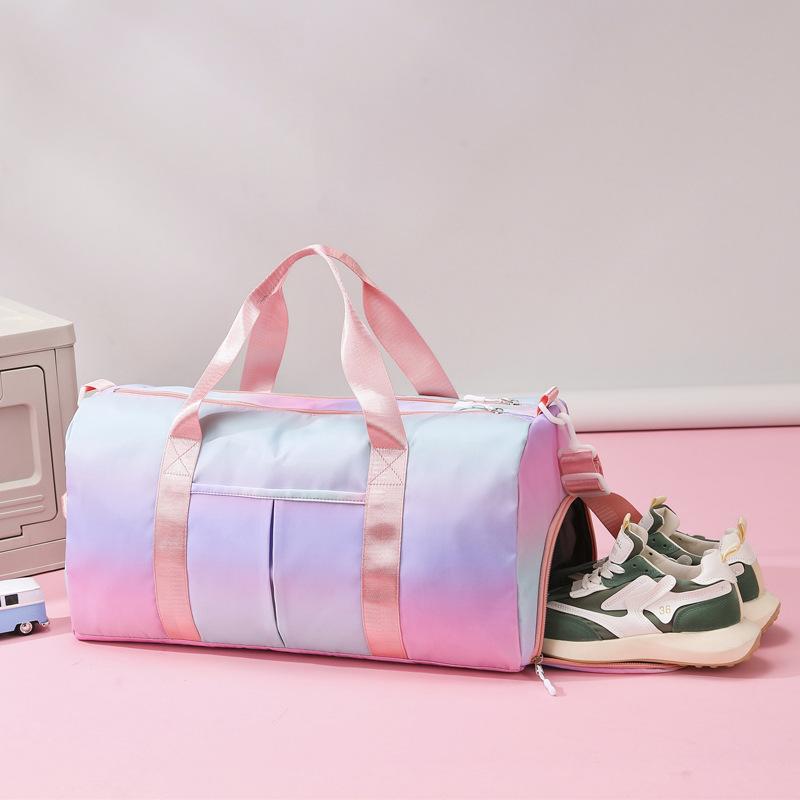 Fashion Colorful Yoga Fitness Bag Women's Independent Shoes Warehouse Storage Travel Bag Gifts Sports Bag