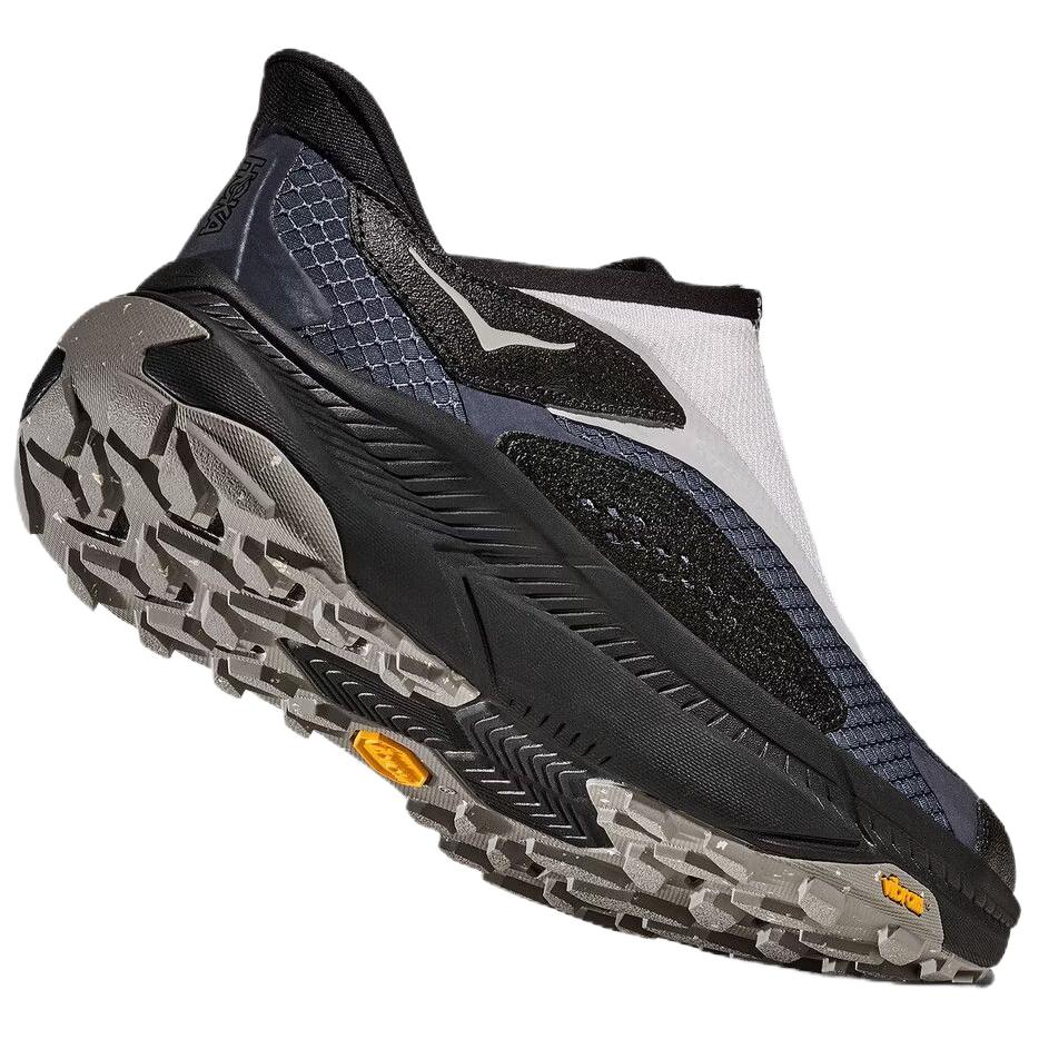 HOKA One One PROJECT TRANSPORT Breathable Support Lightweight Low Top Casual Shoes Unisex Black Blue Gray 1162850-BYN