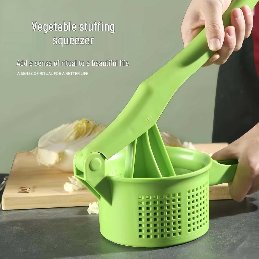 High Efficiency Manual Vegetable Water Squeezer & Dehydrator for Juices and Dumpling Fillings