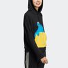 Adidas Neo X Sesame Street Cartoon Graphic Hoodie Women Hoodie Black HD7280