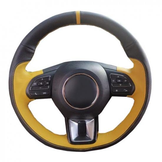 Hand Sewing Car Steering Wheel Cover For MG ZS HS 2017-  MG GS 2016-