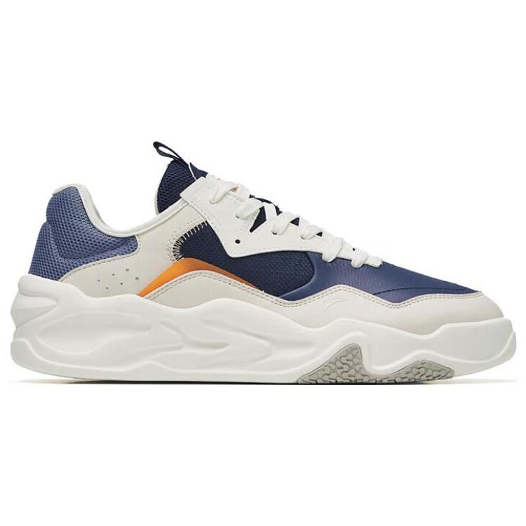 Anta Tianxing 2 Slip Resistant Abrasion Resistant Low top Sports Casual Shoes Men's Ink Blue 112248085-3