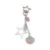 Star Heart Bowknot Pendant Phone Charm Hangings Rope Sweet Phone Chain Strap Bag Decoration Lanyard Keychain Accessory