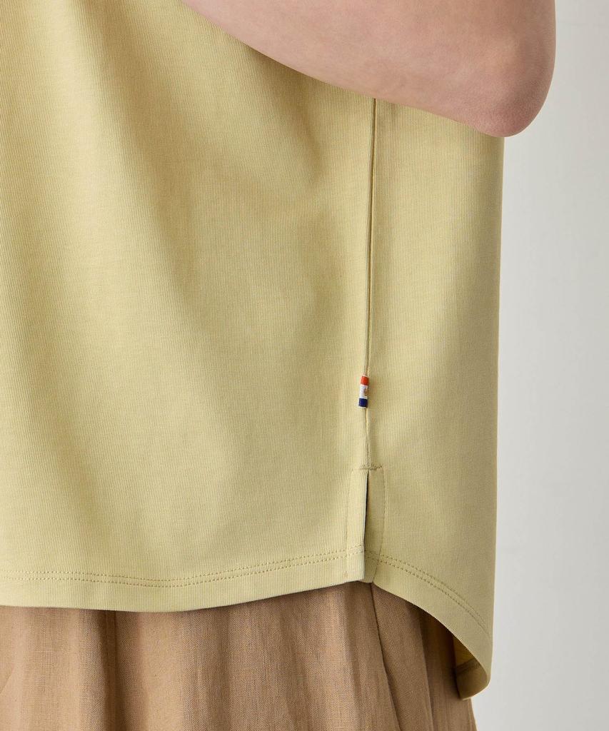 Petit Honfleur Cooler Touch Round Hem Size M T-Shirt, Women's, 521971, Yellow,