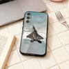 Cool Fighter Phone Case For Samsung Galaxy A73,A72,A71,A70,A53,A52,A51,Others Soft Black Shell