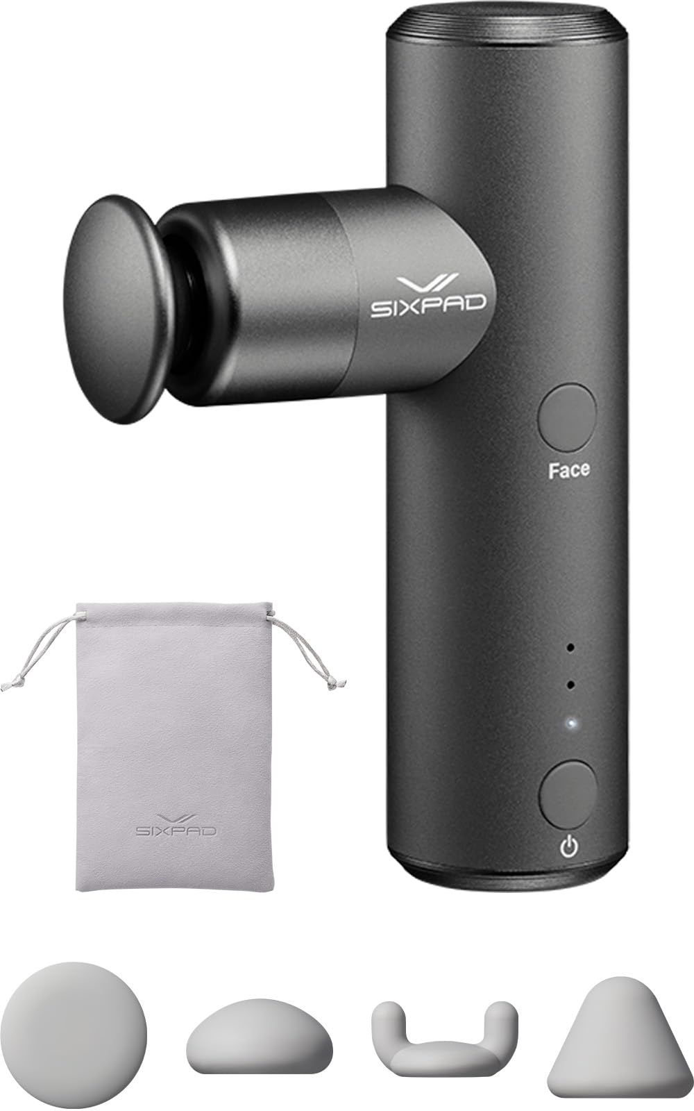

Магазин SIXPAD Power Gun Pocket Limited Set Fascia Release Gun Handy Gun Handy Massager Lightweight Mini [Официальный эксклюзив] (черный) чёрный