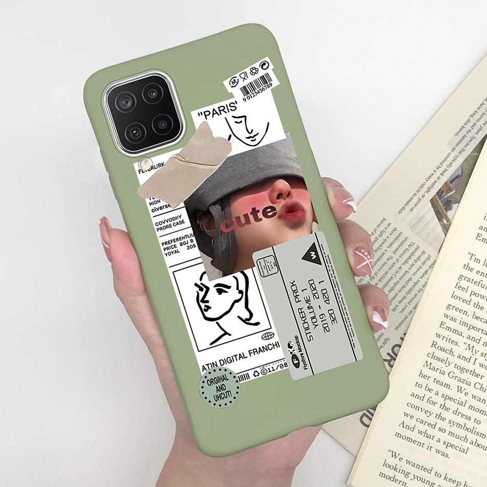 For Samsung Galaxy F22 6.4 inches Case Butterfly Soft Silicon Back Cover For Samsung Galaxy M32 SM-M325FV New Fashion Phone Bags