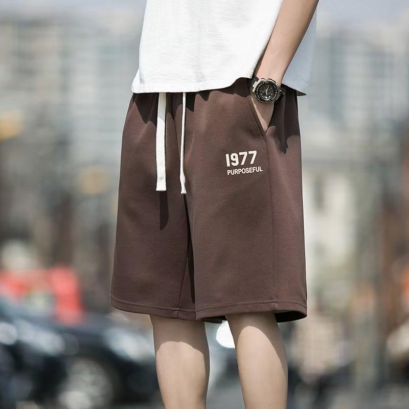 Gray Shorts Men's Summer Thin Outer Wear Loose and Versatile Casual Sweatpants