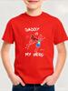 Summer Boys Girls DADDY IS MY HERO Graphic T Shirt Kids Baby Youth Unisex Unisex Tee Humor Novelty Hip Hop Y2K Harajuku Streetwear
