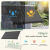 YODOLLA Retractable Manual Awning 3m - UV Resistant, Easy Installation, Stable Aluminum Frame - Dark Gray