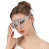 Women Crystal Masquerade Mask Rhinestone Fancy Mask Evening Party Mask for Women Bridal Wedding Decoration