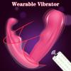 Voksenleker Vibrator Masturbasjonsverktøy for Kvinner Vibrator Klitorisstimulator Penetrering Vagina Vibrasjon Dildo Vibrator Leker