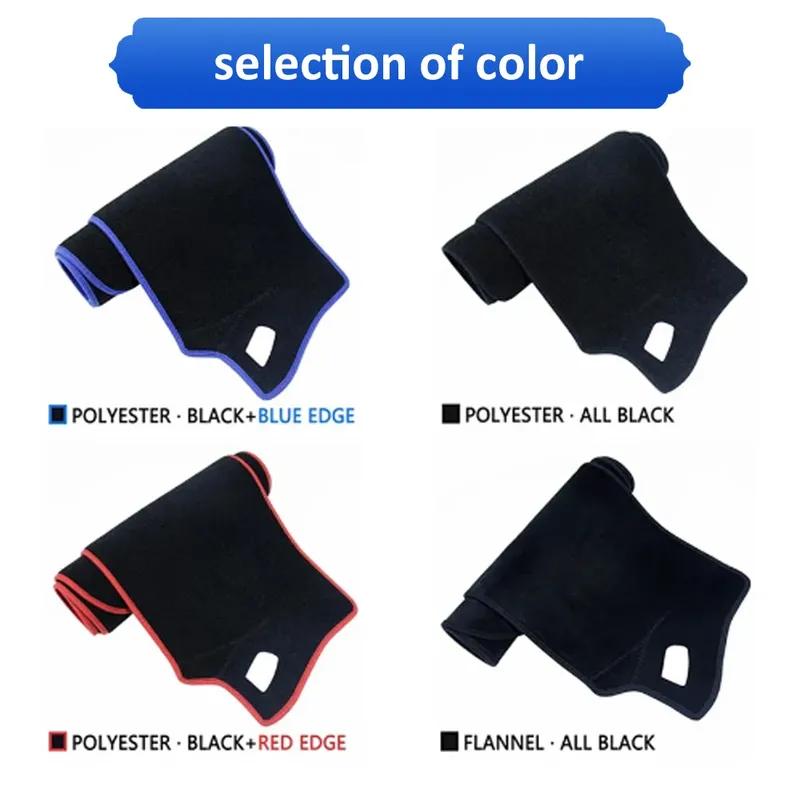 Car Dashboard Mat For Fiat 500 312 2007~2024 2008 2009 2012 2013 2015 2016 2018    Cover Dash Protective Accessories