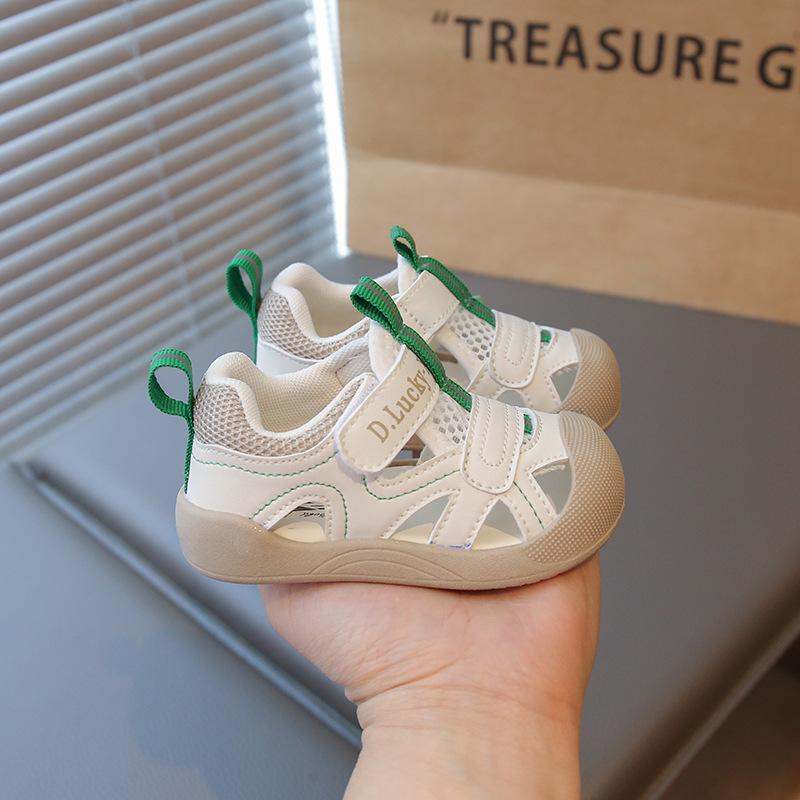 Infant Toddler Sandals Summer Hollowed Out Girls Toddler Shoes Non-slip Soft Sole Boys Indoor Shoes 2025