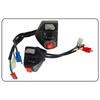 Lenkerkombinationsschalter mit Aus- und Lichthupe für AEROX155 Motorrad Leichte ABS-Kunststoffkonstruktion