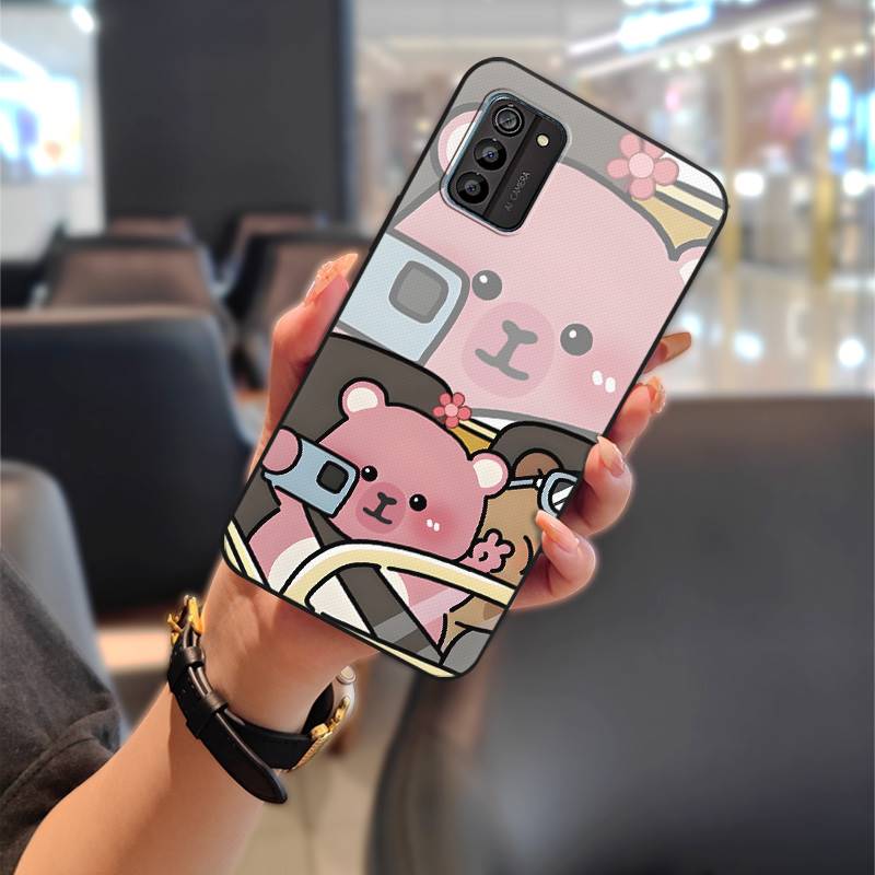 Protective Cute Phone Case For Nokia G100 TPU Dirt-resistant Durable Graffiti Anti-dust Phone Pouch Back Cover Cartoon