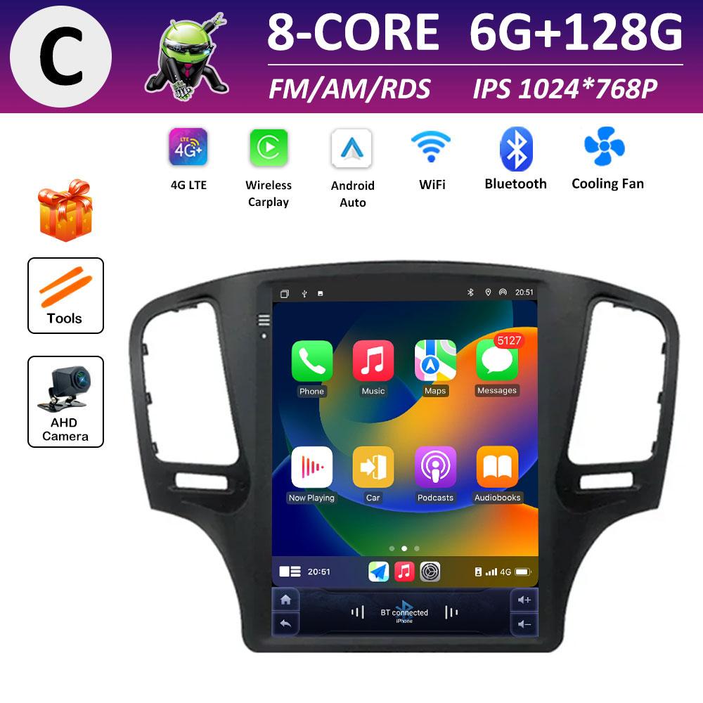 IPS Touch Screen Wireless Carplay for Roewe 350 2010 2011 2012 2013 - 2016 Android Auto GPS Navigation Bluetooth DSP Stereo WIFI