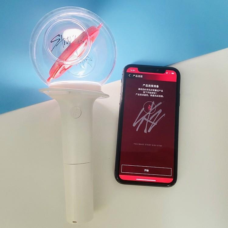 Bastone luminoso fluorescente di supporto per Stray Kids per concerti e feste