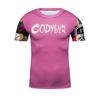 Camiseta Jiu Jitsu MMA Infantil Manga Curta Kickboxing Treino Camisas Secagem Rápida Crianças Meninos Esporte Fitness Boxe Corrida Camisa