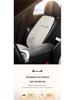 Cartoon Linen Car Seat Cushion – Universal Fit for Rear Driver Seat, Four Seasons